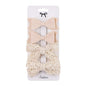 4Pcs Baby Bows Hair Clips Cotton Linen Hairpins for Girls
