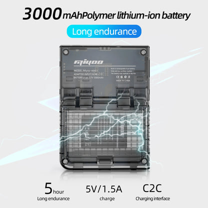 MIYOO Mini Plus V2 Portable Retro Handheld Game Console - 3.5" IPS, Linux, Wi-Fi, 15,000+ Games, 4 Colors