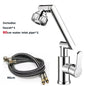 Universal Rotating Dual-Mode Single-Handle Faucet for Kitchen & Bathroom Sink - Hot & Cold Mixer