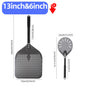 Hard-Anodized Aluminum Pizza Peel 6, 12, 13 and 14 Inch (15, 30, 33, 35.5 cm) Bread Paddle Oven Spatula
