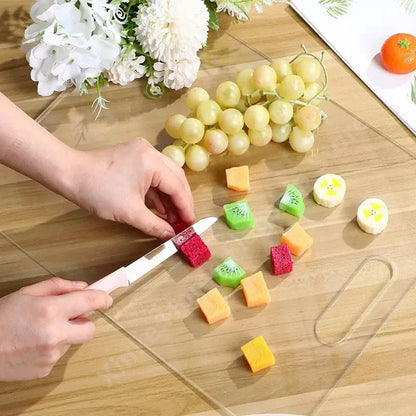 Acrylic Cutting Board Thickness Clear Fruits And Vegetables Anvil Board Household Anti Slip Antimold Cutting Board Kitchen Tools