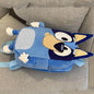 Bluey Family Kids Backpack, Cartoon Dog Kindergarten School Bag - Kawaii Blue & Orange Children's Gift
