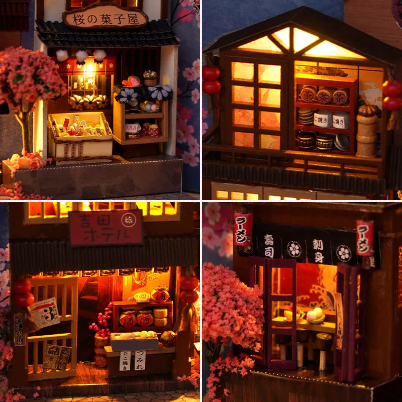 1pc,DIY Book Nook Kit,Assembly Model Kit,Bookshelf Decor,Home Decor Micro Model,The perfect gift for teenagers and adults