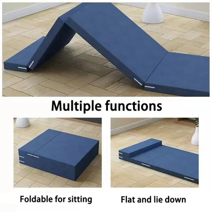 Car Mattress Camping Bed Folding Bed Travel Sleeping Pad Office Rest