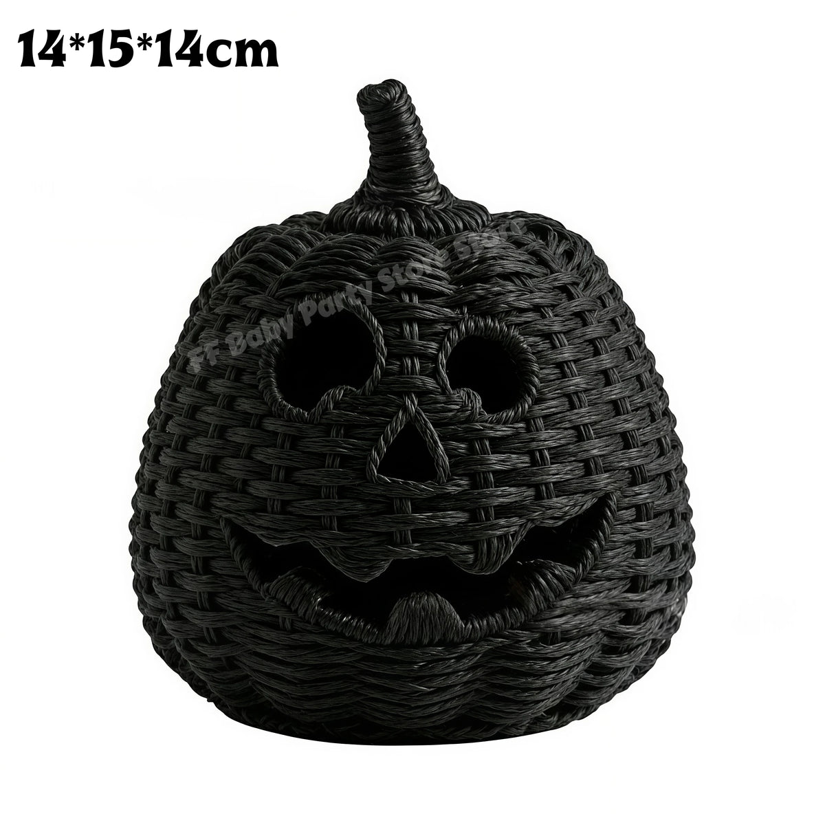 Resin Halloween Pumpkin Decoration with Witch Hat - 6 Styles