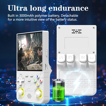 4.0-Inch Retro Handheld Game Console (10.16 cm) – Open-Source Linux Portable Player, 128GB, 15,000 Classic Games