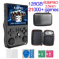 Handheld Retro Game Console 4.0-inch (10.2 cm) IPS 720x720, 64GB/128GB, 22,000 Preloaded Games, Linux, USB-C Charging
