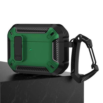 Security Lock Shockproof Silicone Case for Wireless Pro Earbuds – Protective Earphone Cover
