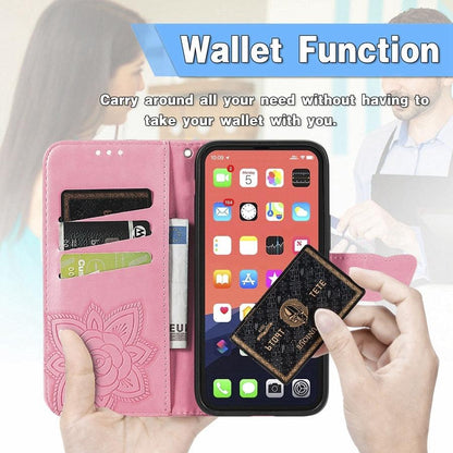 PU Leather Wallet iPhone Case with Kickstand - Multiple Models