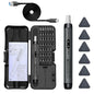 Precision Rechargeable Electric Screwdriver Set, 38-Piece Mini Wireless Repair Kit for Phones, Laptops & Electronics