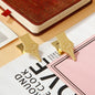 2PCS Metal Nib Binder Clips Bill Binder Clip Foldback Notes Letter File Paper Clip Binding Securing Clip Stationery