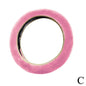 Plush Faux Fur Steering Wheel Cover Universal 37-38 cm (14.6-15 in) Soft Warm Anti-Slip Car Interior