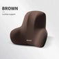 Memory Foam Car Neck and Lumbar Support Cushion – Ergonomic Pillow Set for Comfortable Driving and Posture Relief