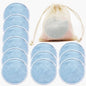 12PC Reusable Cotton Pads Makeup Remover Pads Washable Round Bamboo Make Up Pads Cloth Nursing Pads Skin Care Tool Skin Cleaning