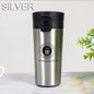 0.5L Thermal Mug Double Wall 304 Stainless Steel Coffee Cup Vacuum Flask Thermos Water Bottle Tea Coffee Leak-proof Thermos Mug