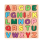 Kids Alphabetic Arithmetic Number Geometric Shapes Wooden Puzzle Montessori Preschool Learning Educational Game Toy for Children