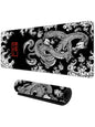 Japanese Dragon XXL Gaming Mouse Pad - Anime Desk Mat for Esports