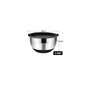 6-Piece Stainless Steel Mixing Bowls with Lids & Silicone Non-Slip Bases — Thickened Baking and Salad Bowls