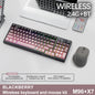 96-Key Wireless Mini Keyboard with Smart Screen - Bluetooth & 2.4GHz Dual-Mode, Multi-Device Linking, Ergonomic RGB Backlit