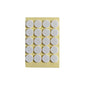 240-Pack 14mm (0.55 in) Candle Wick Stickers Heat-Resistant Double-Sided Adhesive for Centering Wicks