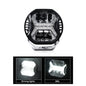 4-Inch (4 in / 102 mm) LED Work Light Amber DRL 9-32V Spot Beam - Off-Road Spotlight for Jeep Truck SUV ATV Boat Tractor