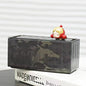 Mini Iron Storage Box Miniature Storage Iron Box Creative Decoration Collect Small Item Desktop Mini Container Model Xmas Gifts
