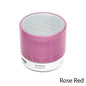 Mini Bluetooth Speaker with LED Light, USB & SD Card — Portable Wireless Speaker with Deep Bass for Phone & PC