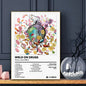 Rapper J-Juice W-WRLD Poster HD Art Sticky Wall Waterproof Home Living Room Bar Decoration
