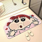 Cartoon Anime Quick-Dry Bath Mat – Soft Absorbent Shower Rug for Bathroom & Home Gifts