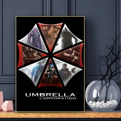 R-RESIDENT Game E-EVILs Poster HD Art Sticky Wall Waterproof Home Living Room Bar Decoration