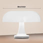 Mushroom Table Lamp Modern Bauhaus Bedside LED Lamp USB-C Rechargeable 3-Color Dimmable Orange