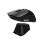 Wireless Bluetooth Dual-Mode Gaming Mouse with Touchscreen and Magnetic Charging Dock, Ultra-Light Macro Controls