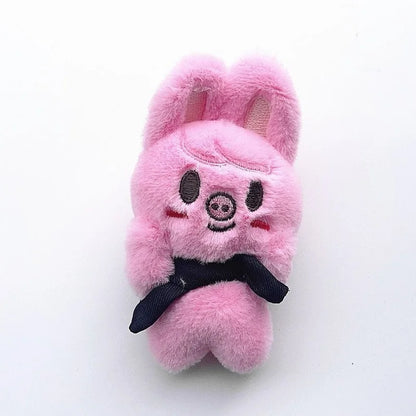 Plush Pilot Doll Magnetic Keychain - Backpack Charm & Kids Toy