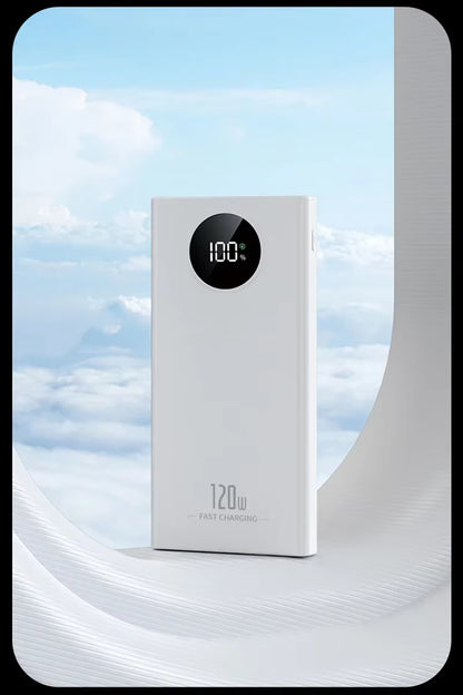 120W Power BankSuper Fast Charging 80000mah Ultra large Capacity For Mobile Power External Battery For iPhone Xiaomi Samsung