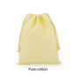 Cotton Drawstring Canvas Bags - White Reusable Gift & Storage Pouches for Candy, Jewelry, Travel and Home Organization