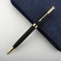Luxury Metal Rollerball Pen 0.7mm Blue Ink - Gold Steel Signature Pen for Office & School