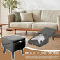 Foldable Dog Ramp & Stairs for Bed Anti-Slip Pet Ramp Puppy Ladder Convertible Footstool for Dogs and Cats