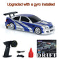 New RC Drift Car Upgraded Gyro 1/43 Racing RTR 4WD Four-wheel Drive High Speed Radio Control Model 2.4g Drift Race Car Mini Gift