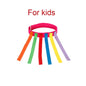 Tail Tag Game Belt Set, 1 Adjustable Waistband with 6 Tail Straps for Kids & Adults, Outdoor Party & PE Games