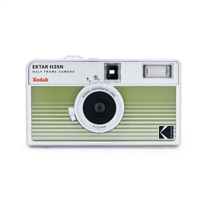 Half-Frame 35mm Film Camera with Built-in Flash, Star Filter & Bulb Shutter