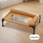 Large Moisture-Proof Elevated Pet Bed – Removable Washable Breathable Mesh Camping & Indoor Dog Cat Bed