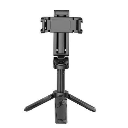 Ulanzi JJ02 Tripod with Remote Folded Wireless Selfie Stick for Smartphone iPhone Android with Phone Clip Cold Shoe