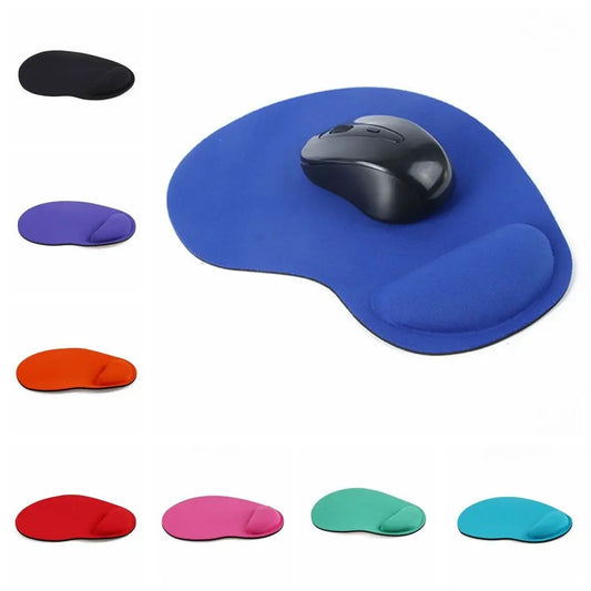 Ergonomic Wrist Rest Mouse Pad 9.1 x 7.1 in (23 x 18 cm) Non-Slip Wrist Support for PC & Laptop