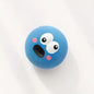 Cartoon Big Eye Squeaky Rubber Dog Ball – Durable Interactive Chew Toy for Dogs