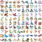 300Pcs Pokemon Cute Pikachu Stickers Charizard Album Pokédex DIY Laptop Car Luggage Kawaii Waterproof Anime Sticker Toy