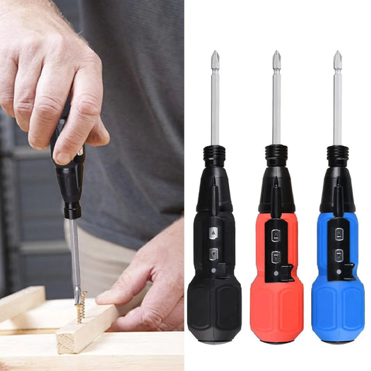 Rechargeable Cordless Electric Screwdriver Set – Portable Quick Repair Tool for Home & Electronics