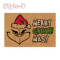 Christmas Door Mat Outdoor Welcome Mat For Front Door, Entryway Christmas Carpet, 60X40CM Inch Door Mats, Anti-Slip Rug For Home