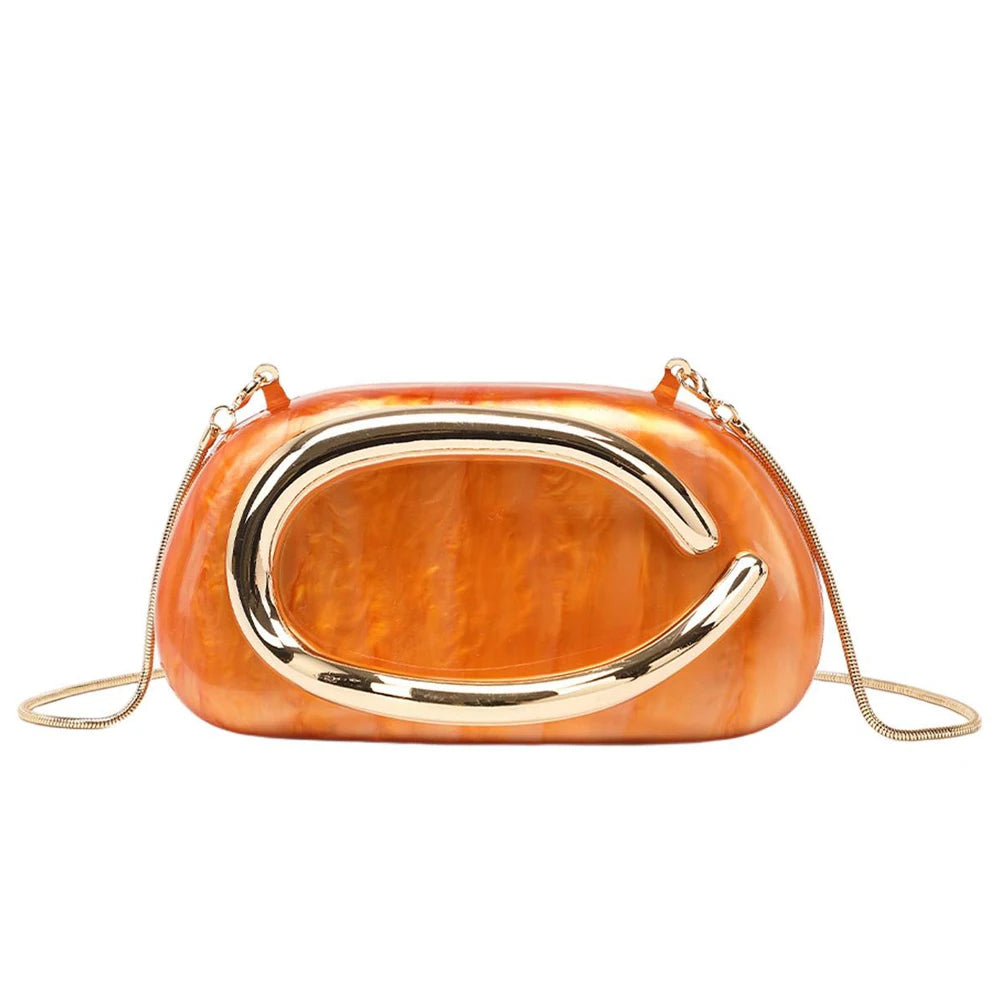 Luxury Metal Box Clutch Bag – Women’s PVC Evening Handbag for Wedding, Bridal, Party & Banquet, Crossbody Shoulder Purse, 11 Colors