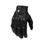 Goatskin Leather Motorcycle Gloves for Men & Women - Full-Finger Moto Gloves for Motorcycles & Electric Bikes (S-XXXL)