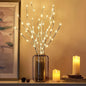 White Birch Branch LED Twig Light – 72 cm (28.35 in) Battery-Operated Warm White – 1‑Pack Christmas & Wedding Decoration